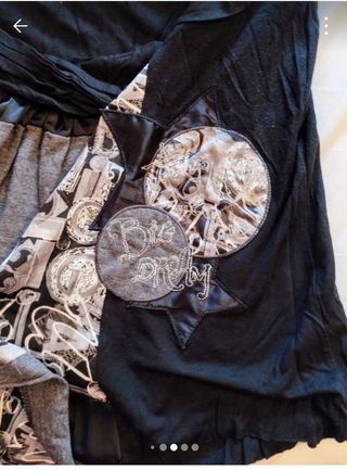 Falda corta Desigual, Talla XL