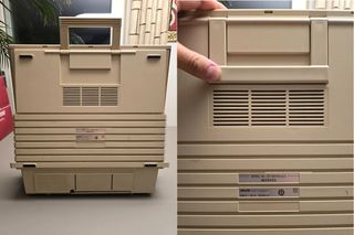 Macchina da scrivere vintage Olivetti PT506