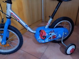 BICICLETA NIÑO CON RUEDINES
