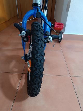 BICICLETA NIÑO CON RUEDINES