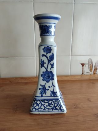 CANDELABRO PORCELANA VINTAGE