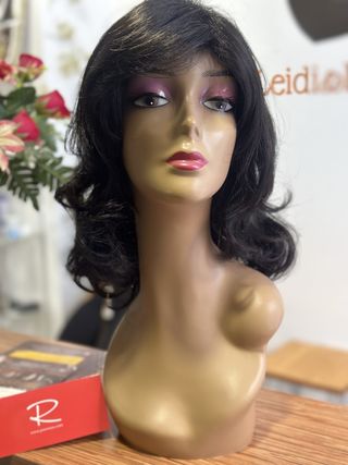 Peluca de fibra resistente al calor