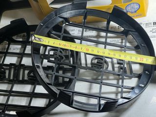2 x Rejillas protectores faros Rallye 3000 Hella