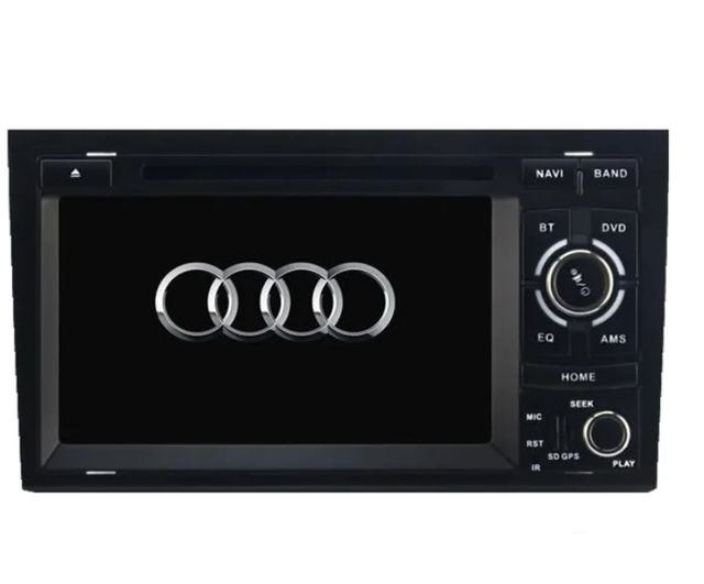 Rádio Android 13 com GPS Audi A4 B6 B7