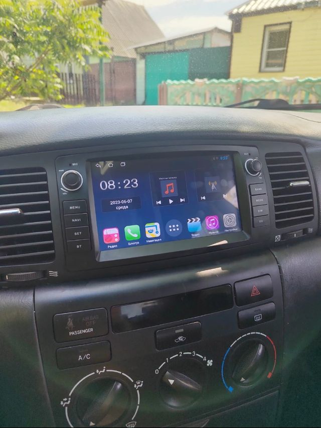 Rádio Android 13 Toyota Corolla E120