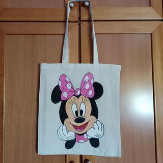 Articulo Nuevo : Bolsa de Tela Minnie. Pintada a m