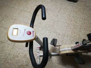 Bicicleta estàtica, metàlica, duradera