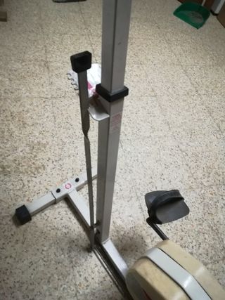 Bicicleta estàtica, metàlica, duradera