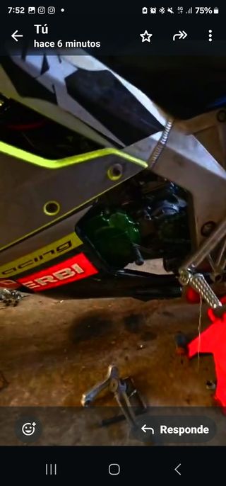 Derbi gpr. Kawasaki.kx 125cc. Con 45cv