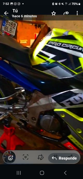 Derbi gpr. Kawasaki.kx 125cc. Con 45cv