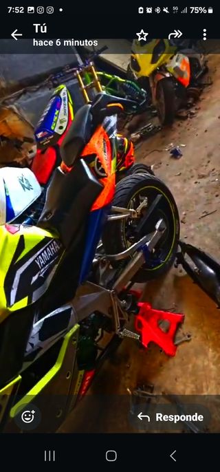 Derbi gpr. Kawasaki.kx 125cc. Con 45cv