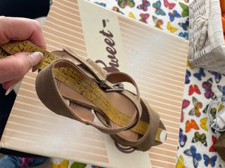 Sandalias tacón Bershka talla 37