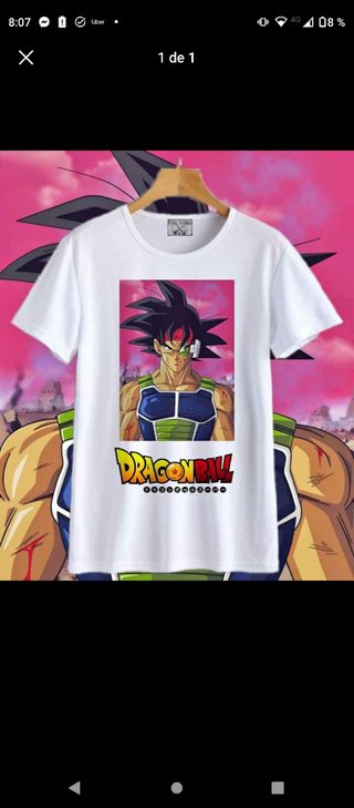 Camiseta Dragón ball z