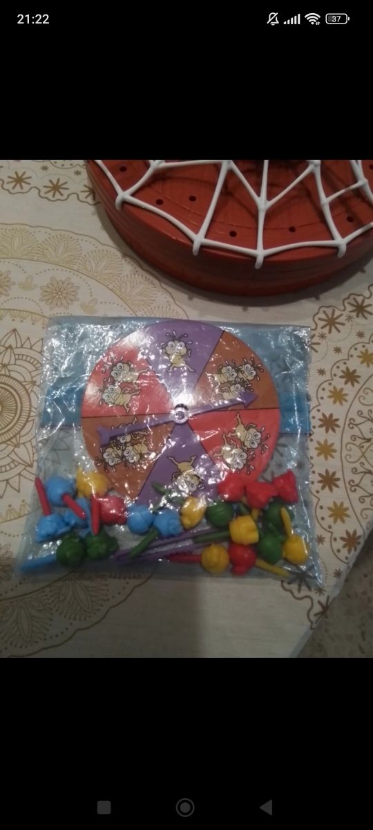 Juego de mesa la araña