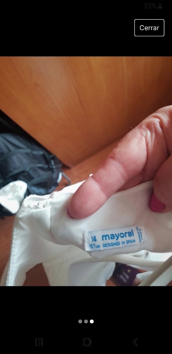 Vestido niña de Mayoral