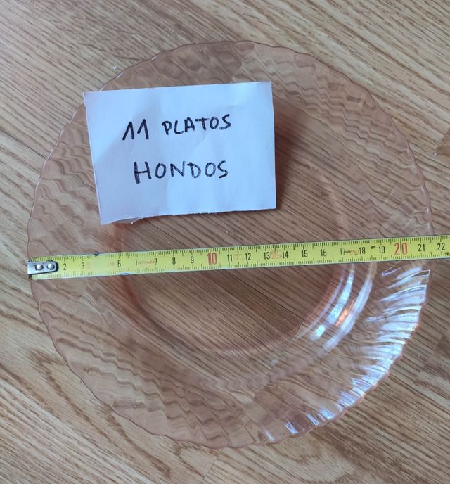 Vajilla de 31 platos de cristal Arcoroc