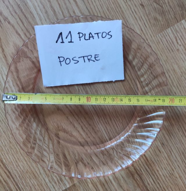 Vajilla de 31 platos de cristal Arcoroc