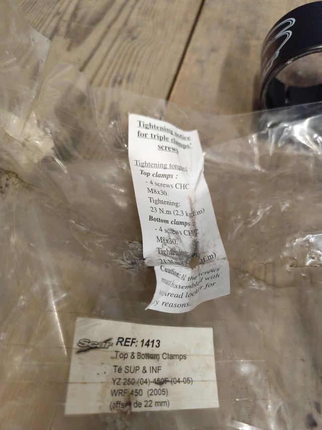 Tija Yamaha yz 250 04/05