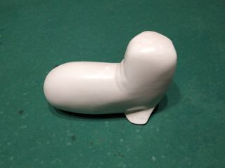 Ceramica tricheco vintage 