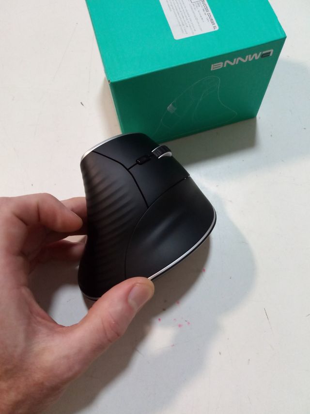 Mouse ergonomico verticale Bluetooth + wireless 4