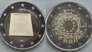 Moneda 2 euros Malta 2015 sc