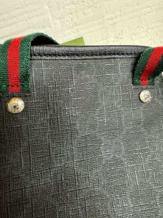 BOLSO MINI GUCCI NEGRO PIEL GG