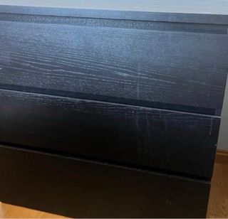 DORMITORIO COMPLETO MALM IKEA WENGUE