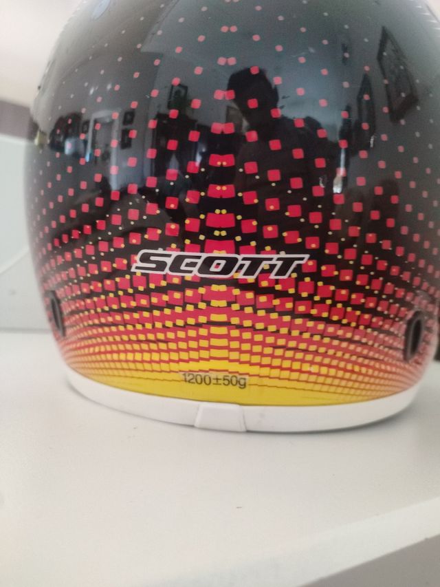 Casco bicicleta descenso scott