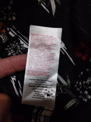 Camicia floreale Only e sons 