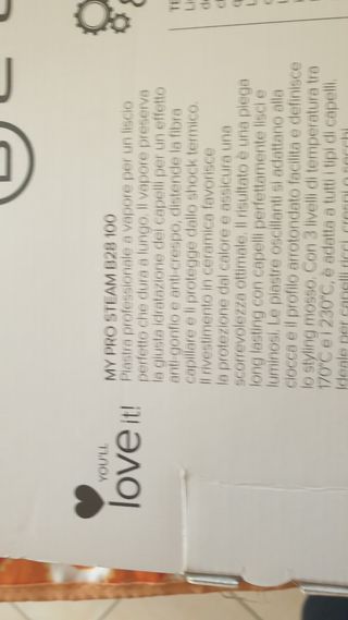 Piastra per capelli Imetec