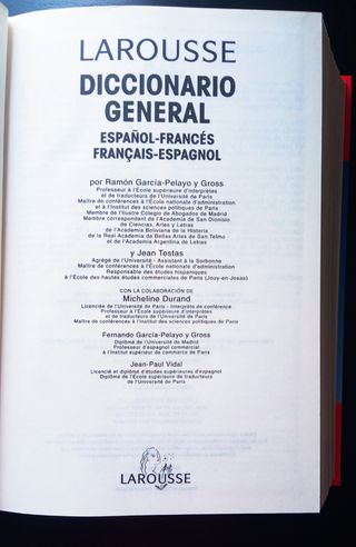 Diccionario Francés Larousse