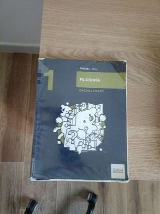 Libro de Filosofía 1 de bachillerato