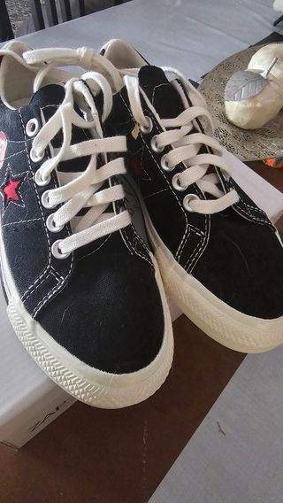 Zapatillas converse 36 niña