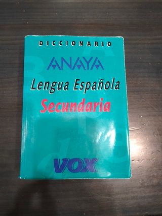 Diccionario ANAYA Lengua española Secundaria.  VOX