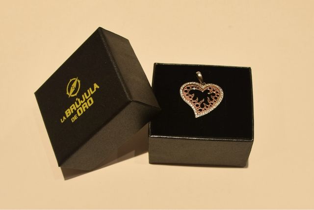 COLGANTE BICOLOR DE ORO 18KL/3.0Gr