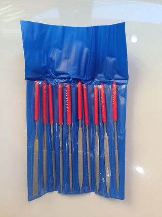 Conjunto de 10 limas pequenas (NOVAS)