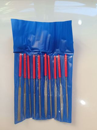 Conjunto de 10 limas pequenas (NOVAS)