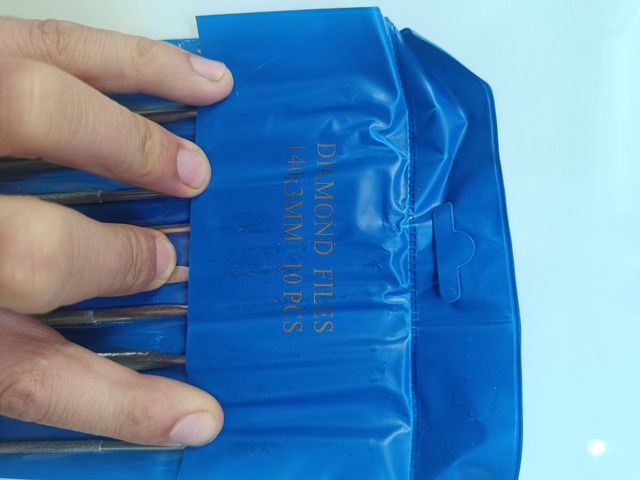 Conjunto de 10 limas pequenas (NOVAS)