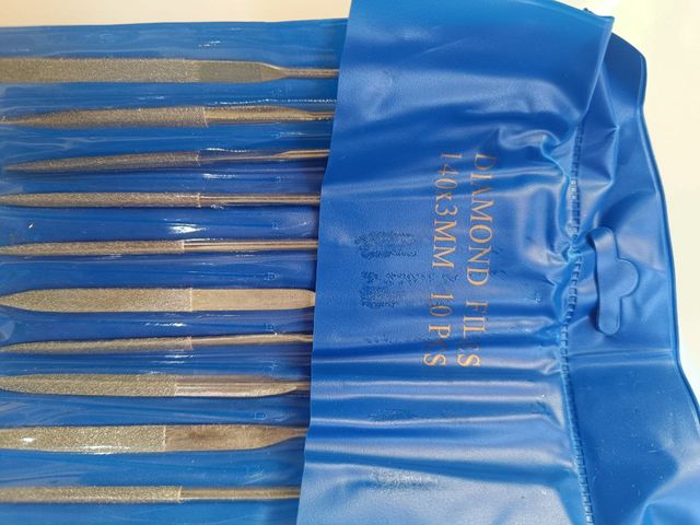 Conjunto de 10 limas pequenas (NOVAS)