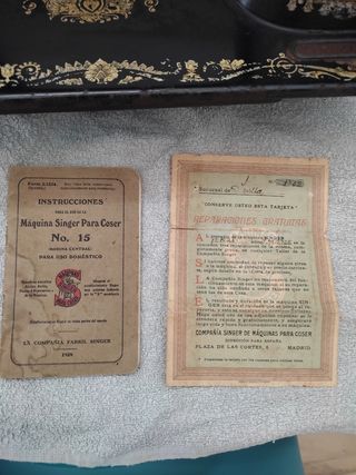 Cabeza de Máquina de Coser Singer