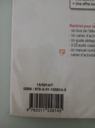 Libro texto francés. ALTER EGO + B1 HACHETTE