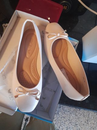 Manoletinas beige