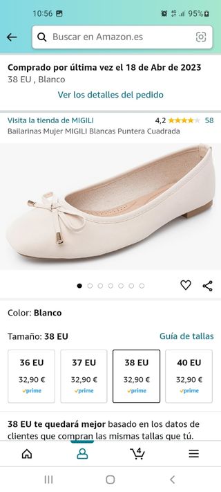 Manoletinas beige