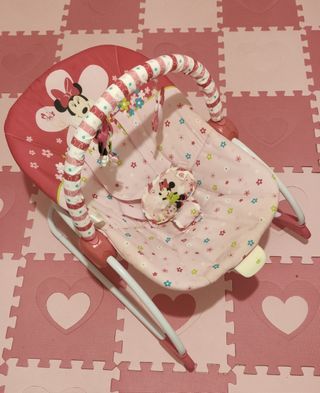 Hamaca para bebé diseño Minnie