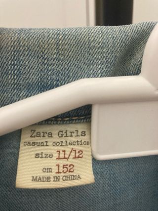 Chaqueta vaquera sin mangas S