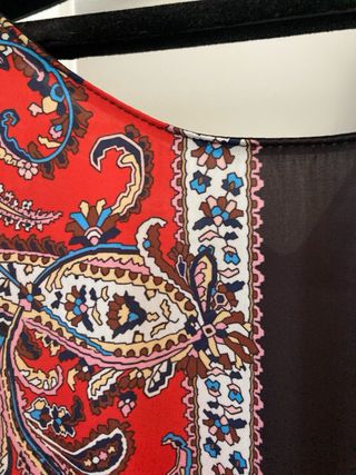 Vestido pañuelo Zara