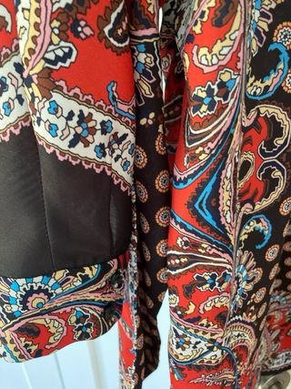 Vestido pañuelo Zara