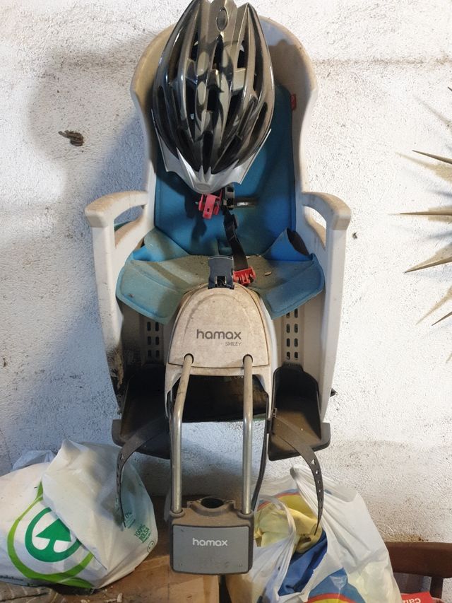 Porta silla niño bicicleta!