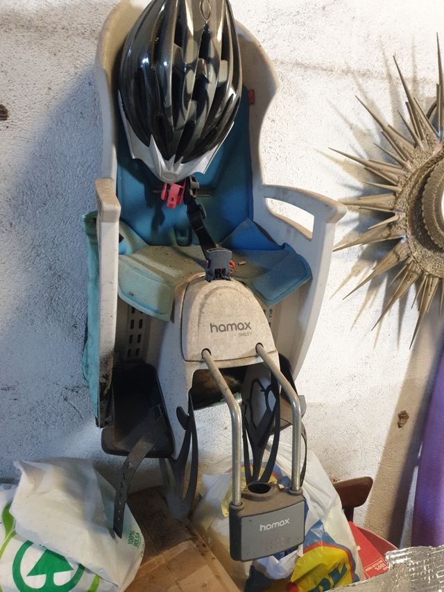 Porta silla niño bicicleta!