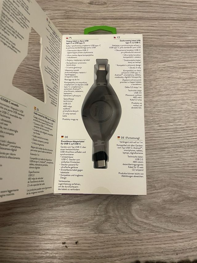 Cavo retrattile USB-C